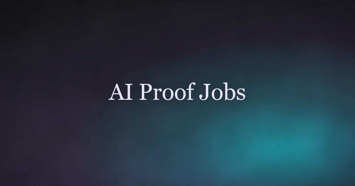30 AI-Proof Jobs That Are Actually Safe (2026)