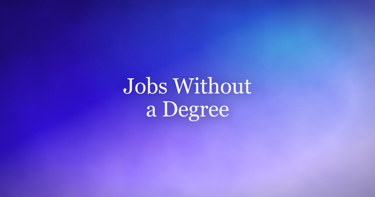 Highest Paying Jobs Without a Degree in 2026