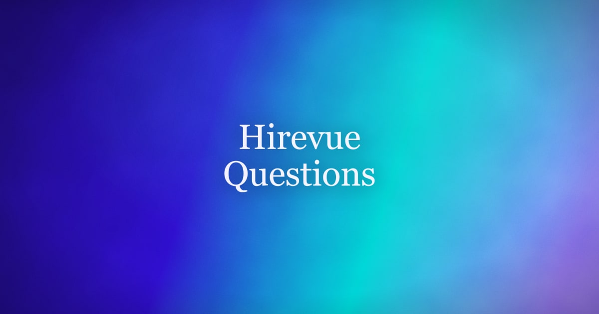 HireVue Questions: How to Answer AI Video Interviews