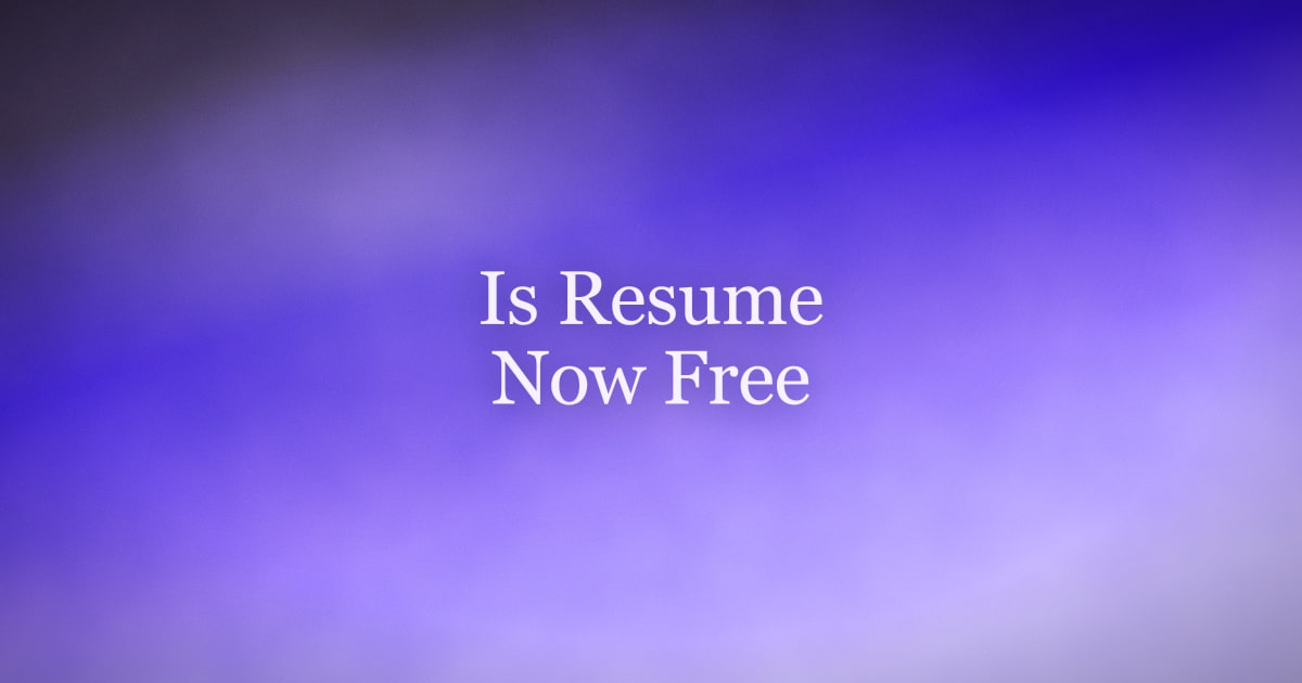 Is Resume-Now Free? How the Trial and Pricing Actually Work