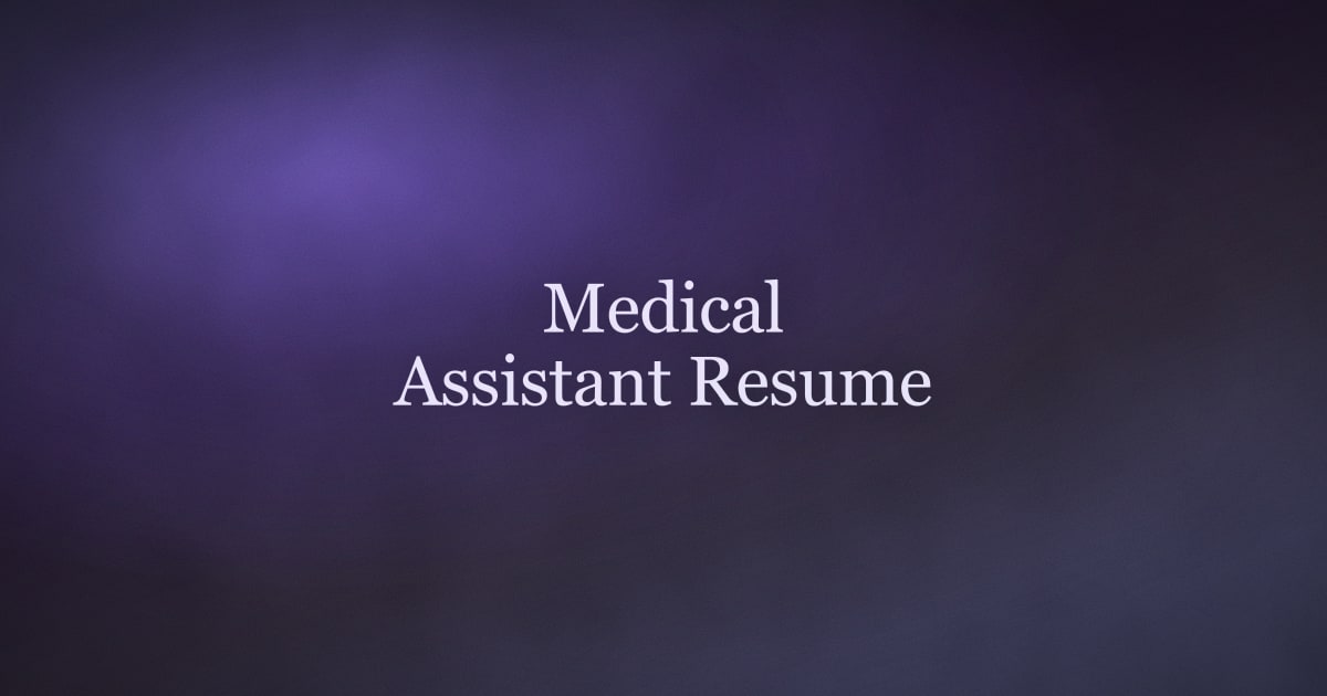 Medical Assistant Resume Qualifications That Actually Get You Interviews