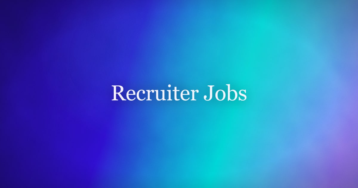 Recruiter Jobs: What They Are, What They Pay, and How to Break In