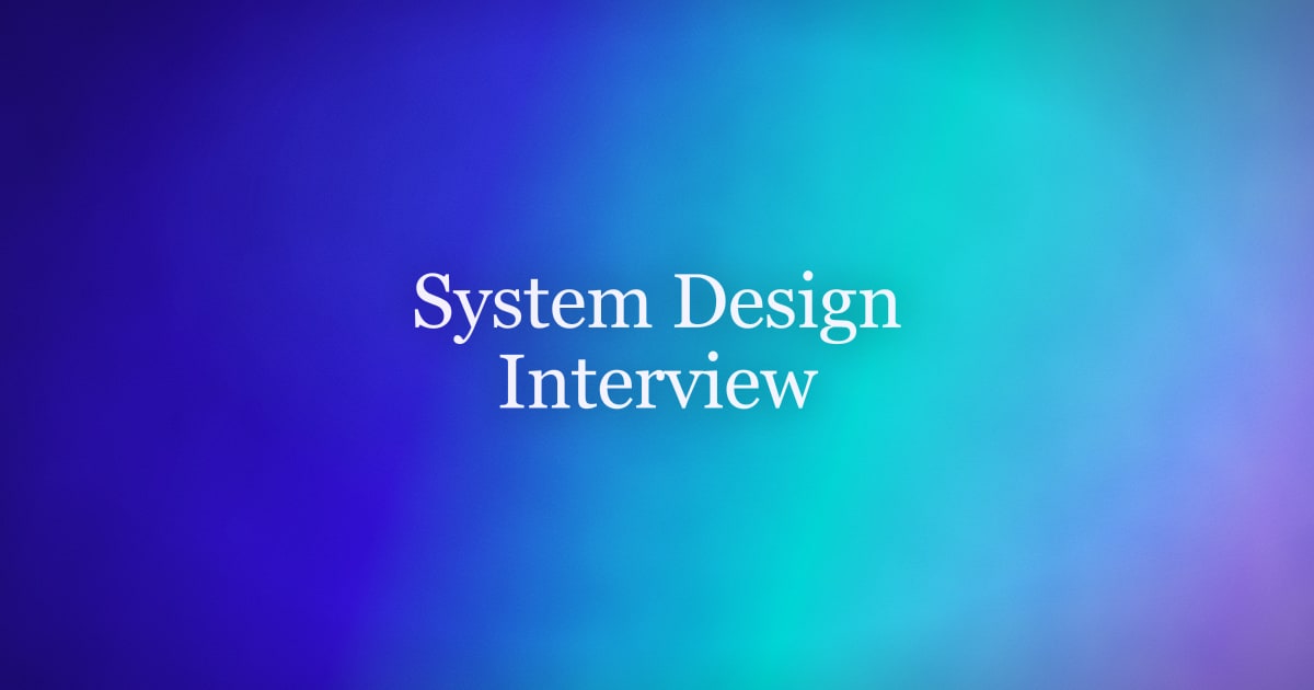 System Design Interview Questions (With Answers for Mid–Senior Engineers)